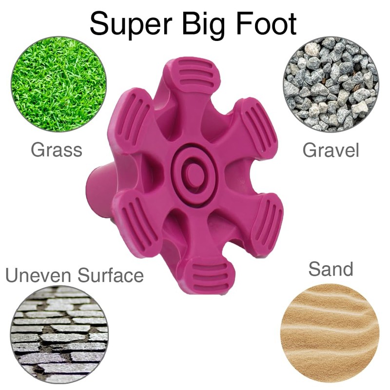 Lifeswonderful - 19mm 3/4" Heavy Duty Large Based, Self-Standing Six