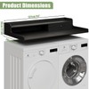 Annzoe Washer Dryer Countertop with 2 Drawers – 2-Tier Shelving