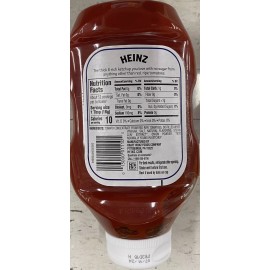 Heinz Tomato Ketchup VALUE BULK Size Bottle Tub 29.5 oz - NO SUGAR ADDED