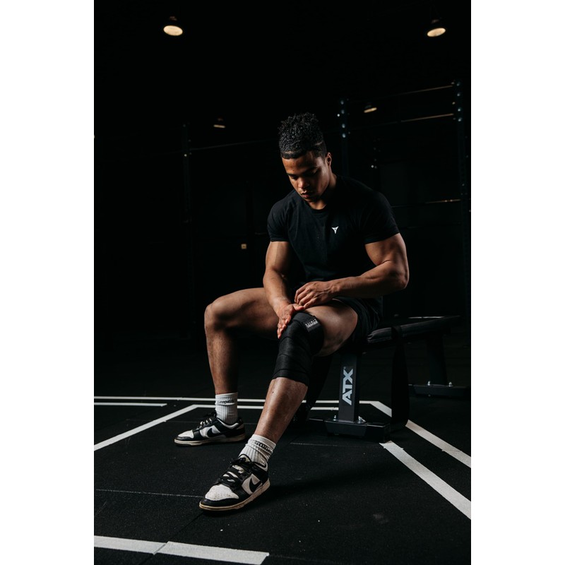 BREAKING LIMITS Knee Support Weight Training - Knee Wraps for