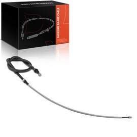 Frankberg Rear Handbrake Cable Compatible with A3 8P1 1.2L-3.2L 2003-2012 Handbrake Cable Altea 5P1 1.2L-2.0L 2004-2023 Leon 1P1 1.2L-2.0L 2005-2012 Replace# 1K06 0972100BE