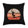 Tightrope Slacklining Slackline Throw Pillow