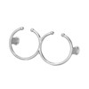 Double Open Ring Cup Holder 316 Stainless Steel Universal for