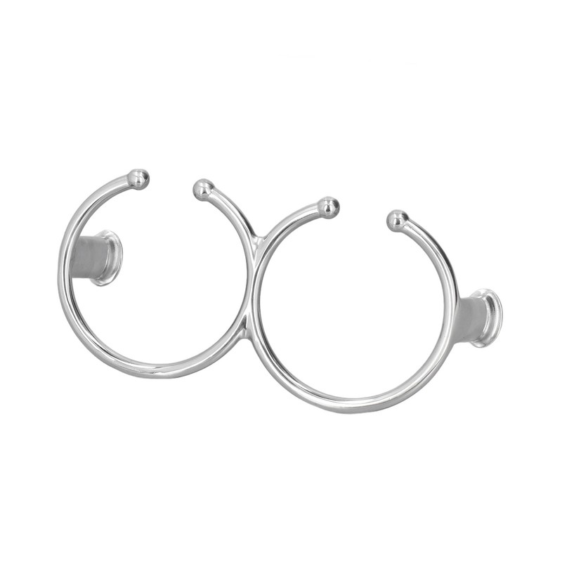Double Open Ring Cup Holder 316 Stainless Steel Universal for