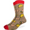 Good Luck Sock Men's Taco & Burrito Socks, Adult