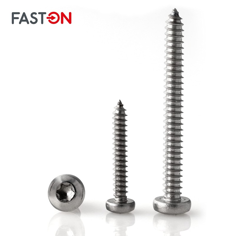 Faston Chipboard Screws with Round Head, Reinforced Head, Torx, Made