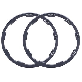 morytrade Sprocket Spacer for Shimano 11S Sprocket Spacer 0.08 inch (2.18 mm), Set of 2