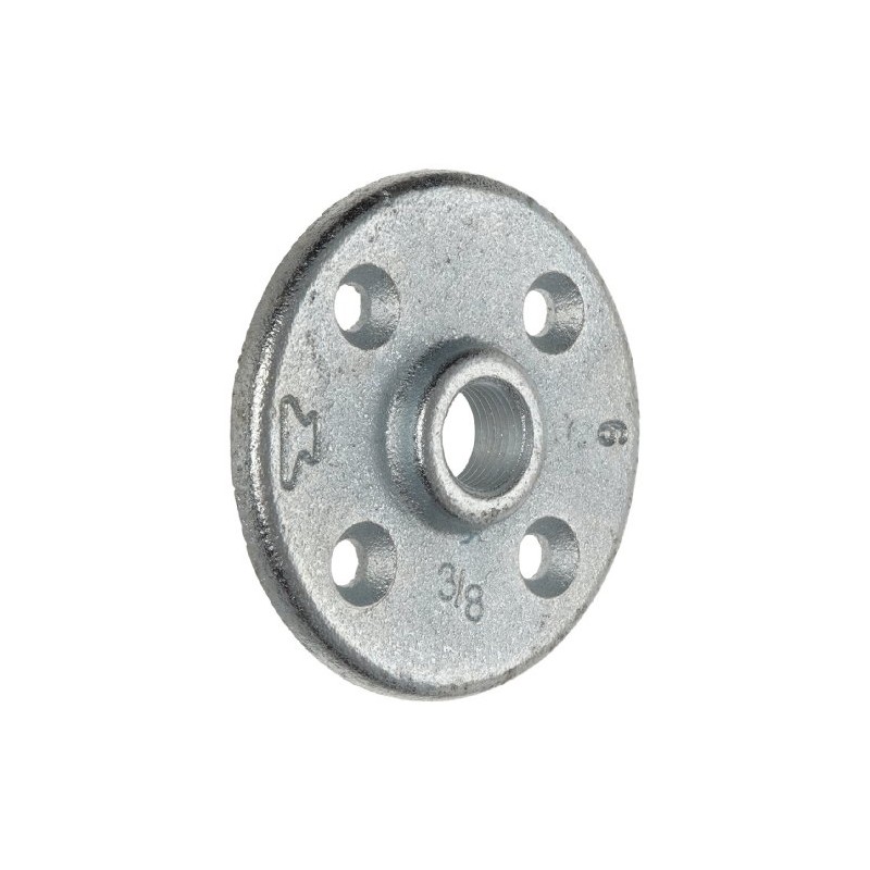 Anvil 8700164356, Malleable Iron Pipe Fitting, Floor Flange, 1" NPT