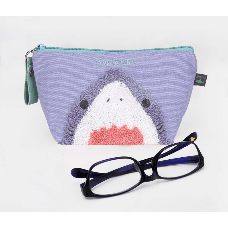 Skater ZFP1-A Flat Pouch, For Going Out, Small Items, Gusset,