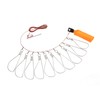 Live Fish Lock with Foam Float Stick Steel Wire Fishing