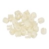 HARFINGTON Furniture Plastic Pre-Inserted Nuts, 11mmx10.5mm 80pcs Hinge Dowel Inserts