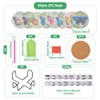 Cheriswelry 8pcs 5D DIY Diamond Painting Kits with Coaster Holder