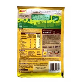 MAGGI 4-Pk Maggi Jugoso al Sarten A La Leña 4 Hojas /Maggi Seasoning Sheets 23.2g/.8oz