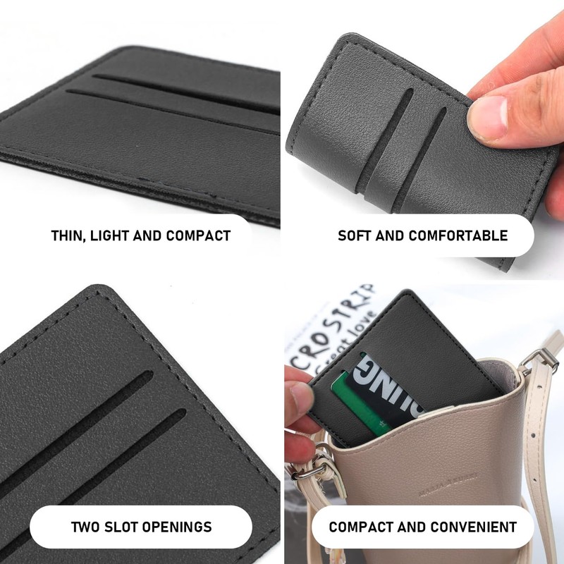KSBBHDS 1 Mini Leather Wallet with 1 Leather ID Card