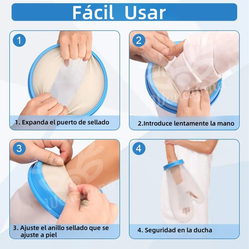 Regader Protector Funda Impermea Yeso Venda Brazo Tobilleras
