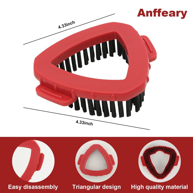 4 Pieces Mop Replace Head Set Compatible with O Cedar