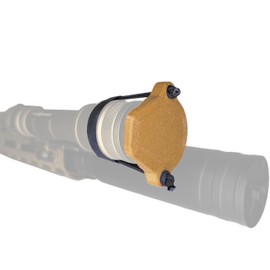 Hammy3DPrints Light/Lens Cover for Weapon Mounted Flashlights Higher-Temp PETG-CF (Black, TLR RM1)