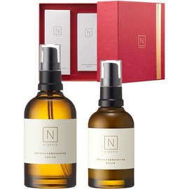 [Japanese Moisture Cream] N organic Gift Box Moisture   Balancing Lotion 100ml Serum 60ml Set Lotion Beauty Emulsion Mother's Day Gift