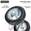 SANKINS 6" Rolling Gate Wheel Carrier Heavy Duty for Driveway