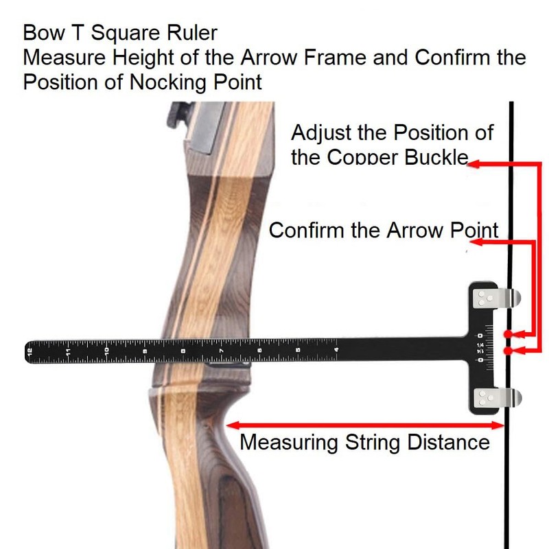 AHOSOUTLY Archery Bow String Nocking Points Pliers Strings Knock Set