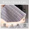MDSASFD Velvet Couch Cover, Washable Sectional Sofa Cover, Anti Slip