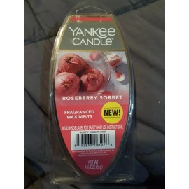 Yankee Candle 2.6oz Fragrance Wax Melts (Roseberry Sorbet)