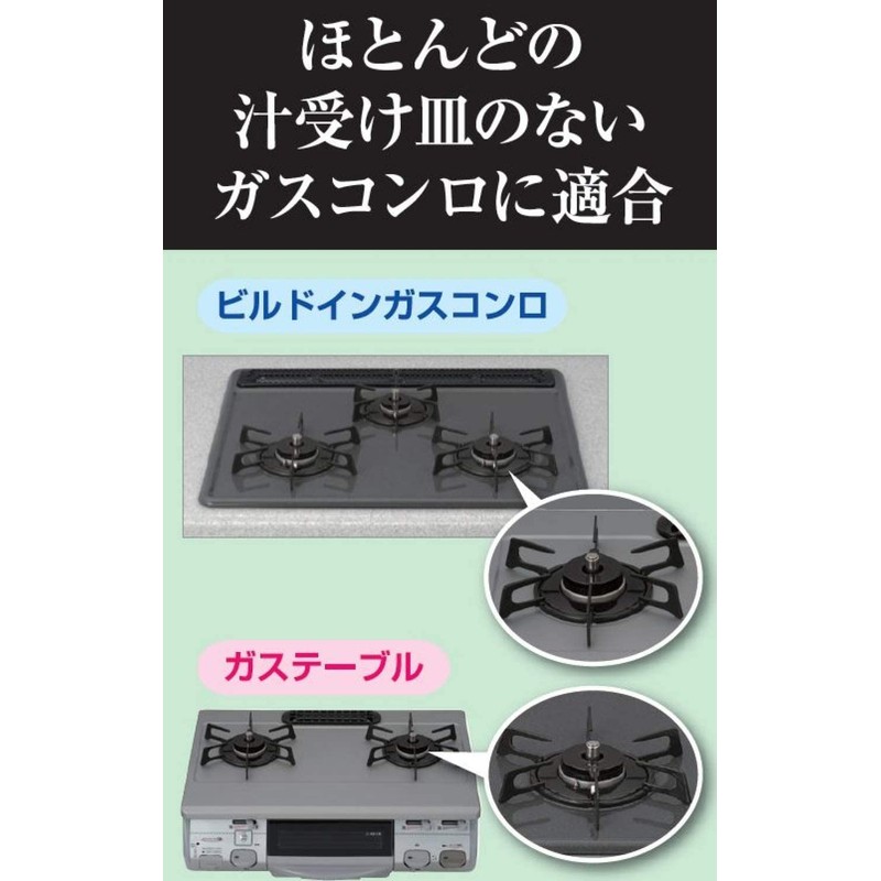 Toyo Aluminum S3124 Gas Mat Ring Shape Boil Spill Guard