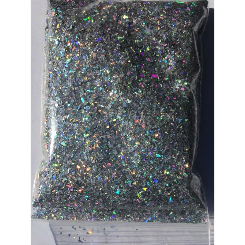 the glitters world Solvent Resistant IRREGULAR shape Glitter U (SILVER)