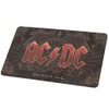AC/DC breakfast board, plastic, black BFBAC2