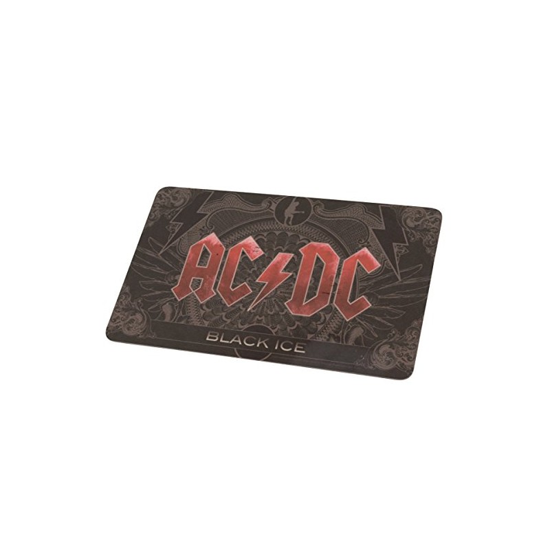 AC/DC breakfast board, plastic, black BFBAC2