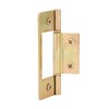 Lashow 6 Pack Bifold Door Hinge Non-Mortise Bi-fold Door Hinges