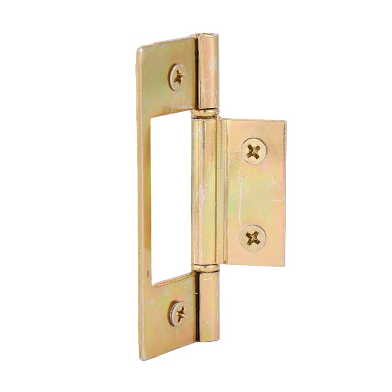 Lashow 6 Pack Bifold Door Hinge Non-Mortise Bi-fold Door Hinges
