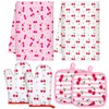 Hahafelt 6 Pcs Cherry Kitchen Decor Accessories Include 2 Cherry