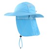 Decentron Adult UPF 50+ Sun Protection Cap Wide Brim Fishing