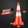 RoadHero 10 Pack Traffic Cones 28 Inch Safety Cones with