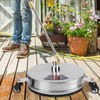 Biswing 15" Pressure Washer Stainless Steel Surface Cleaner with 3