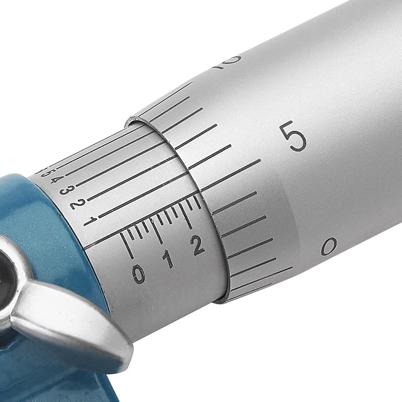 HDLNKAK Outside Micrometer Set, 0-4" Machinist Micrometer, 4 Pcs Machinist