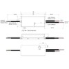 WITTKOWARE XLG-100-H-AB IP67 Constant Power CV+CC LED Driver, Output 875~2780mA