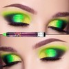 Green Shimmering Eyeshadow Stick, Bright Green Cream Eye Shadow, Metallic