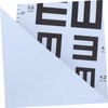 KOMBIUDA Vision Test Chart Kit Eye Exam Tool for School
