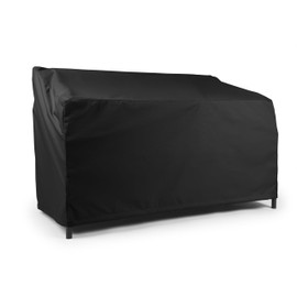 Covermates Outdoor Patio Sofa Cover - Heavy-Duty Polyester, Weather Resistant, Drawcord Hem, Seating and Chair Covers, 88W x 40D x 36H, Ripstop Black