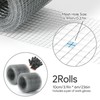 2 Rolls Wire Mesh Metal Mesh Fine Mesh 10 cm