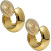 CRAIFE Earring Pierced Look Earrings Also Available in Pierced Version