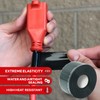 XFasten Self-fusing Silicone Tape Pro, Black, 1.5-Inch x 15-Feet, 30mils