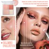 4 Colors Blush Palette,Silky Matte Blush Powder Palette,Professional Face Contour