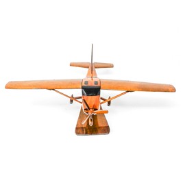 Cessna 182 Wood Model Airplane