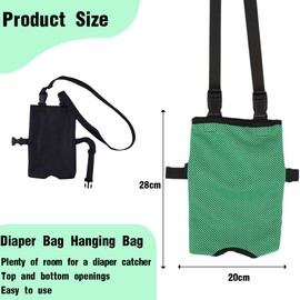 ZEPIQOR Urine drainage bag holder, catheter bag, concealed catheter bag cover with adjustable strap and invisible slot, urine bag for on the go, grey