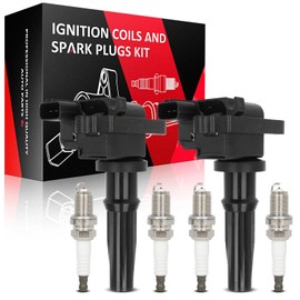 SCITOO SCITOO 2 ignition coils wilth 4 iridium Spark Plugs,for MINI COOPER Paceman 1.6L 2013-2016,for MINI COOPER Countryman 1.6L 2011-2016,for MINI COOPER 1.6L 2007-2015 C1692 UF-598 5C1749