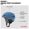 ATOMIC Revent Ski Helmet Blue Size S - Unisex for