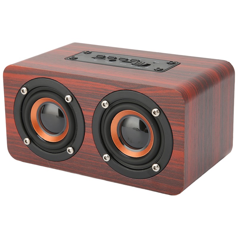 Retro Bluetooth Speaker Built in Mic Portable Wireless Speaker Supports